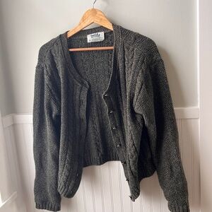 Northern Reflections Vintage Granny Chic Cardigan